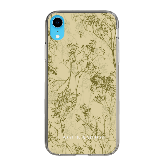 Slim Protection Case［ LAGUNAMOON - Botanical - Yellow ］