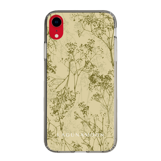 Slim Protection Case［ LAGUNAMOON - Botanical - Yellow ］