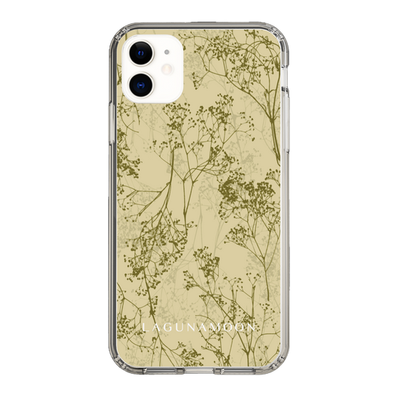 Slim Protection Case［ LAGUNAMOON - Botanical - Yellow ］