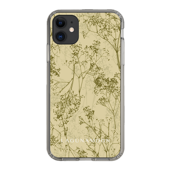 Slim Protection Case［ LAGUNAMOON - Botanical - Yellow ］