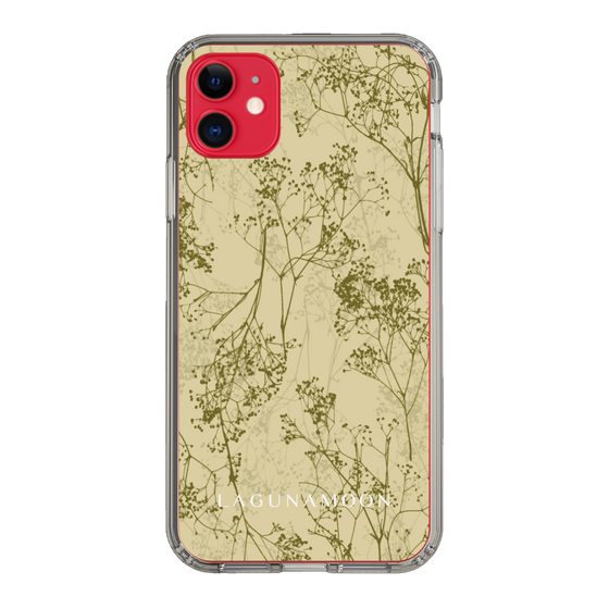 Slim Protection Case［ LAGUNAMOON - Botanical - Yellow ］