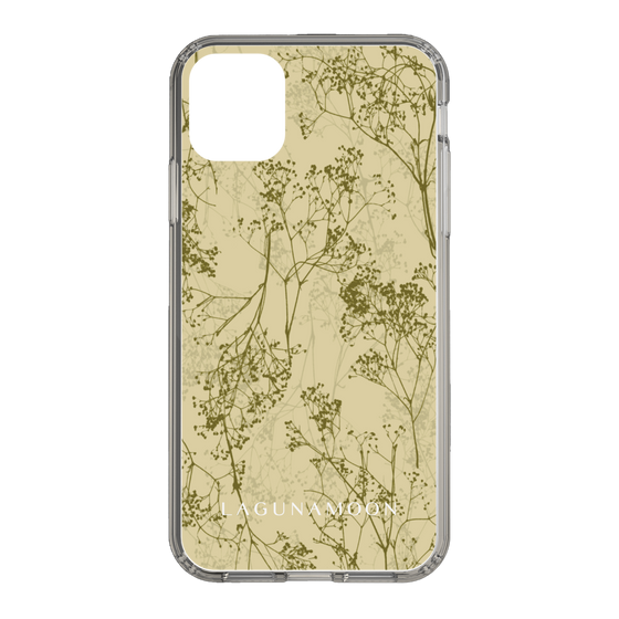 Slim Protection Case［ LAGUNAMOON - Botanical - Yellow ］