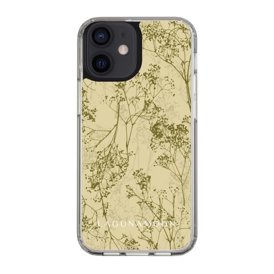 Slim Protection Case［ LAGUNAMOON - Botanical - Yellow ］