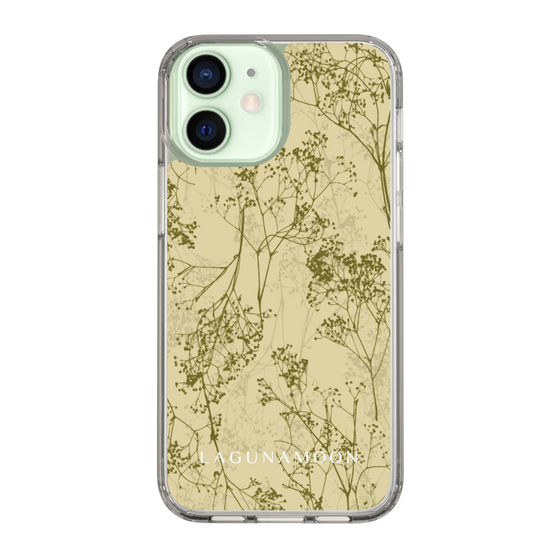 Slim Protection Case［ LAGUNAMOON - Botanical - Yellow ］