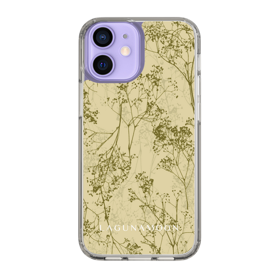 Slim Protection Case［ LAGUNAMOON - Botanical - Yellow ］
