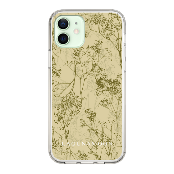 Slim Protection Case［ LAGUNAMOON - Botanical - Yellow ］