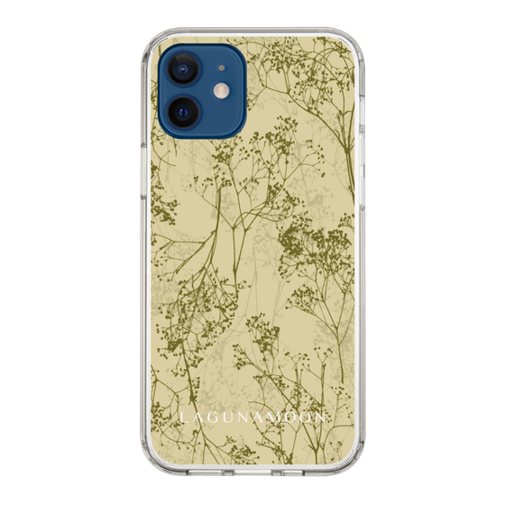 Slim Protection Case［ LAGUNAMOON - Botanical - Yellow ］
