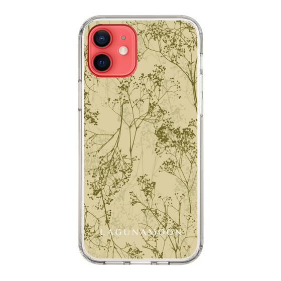 Slim Protection Case［ LAGUNAMOON - Botanical - Yellow ］