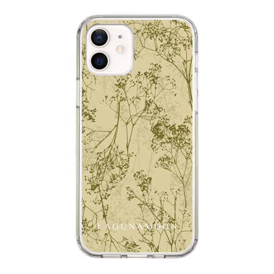 Slim Protection Case［ LAGUNAMOON - Botanical - Yellow ］