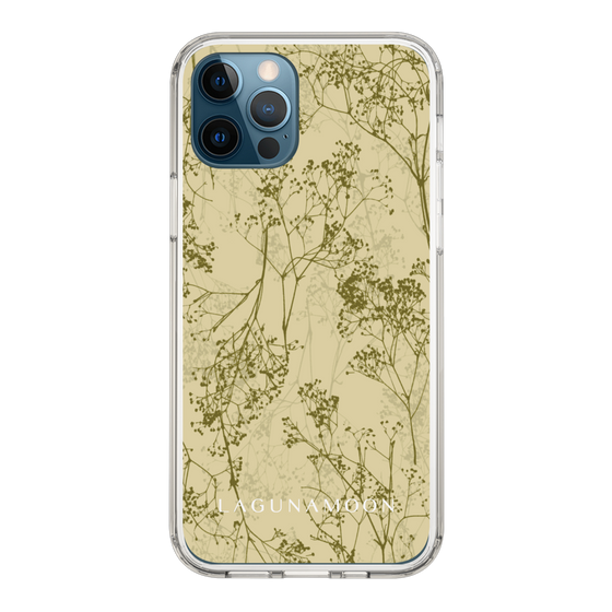 Slim Protection Case［ LAGUNAMOON - Botanical - Yellow ］