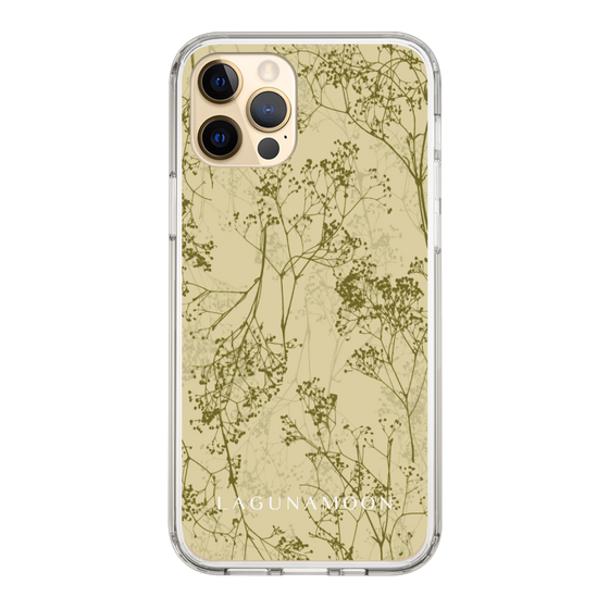 Slim Protection Case［ LAGUNAMOON - Botanical - Yellow ］