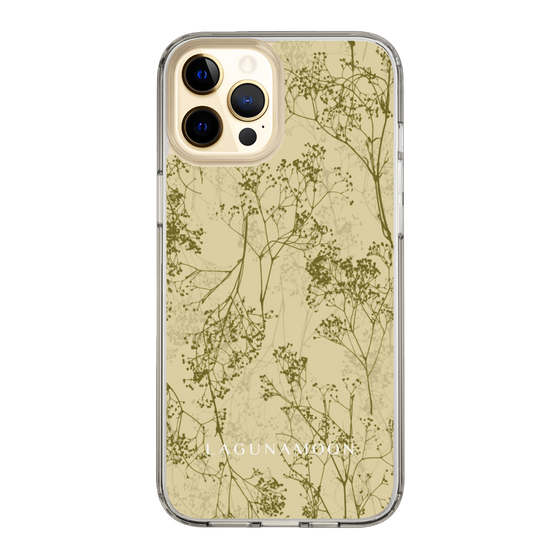 Slim Protection Case［ LAGUNAMOON - Botanical - Yellow ］
