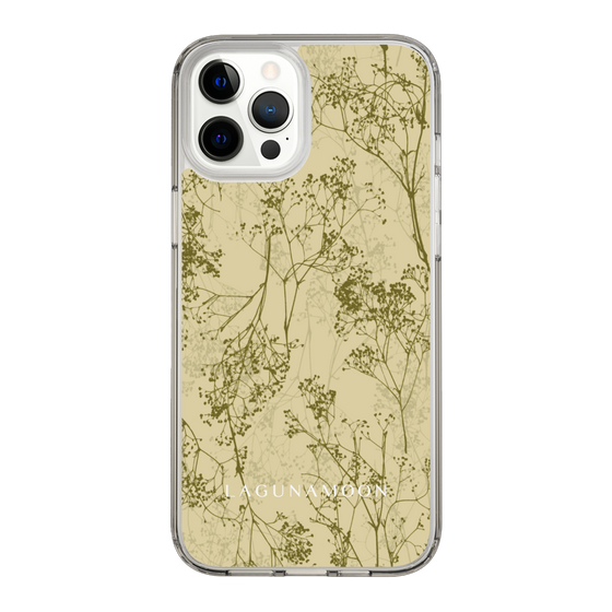 Slim Protection Case［ LAGUNAMOON - Botanical - Yellow ］