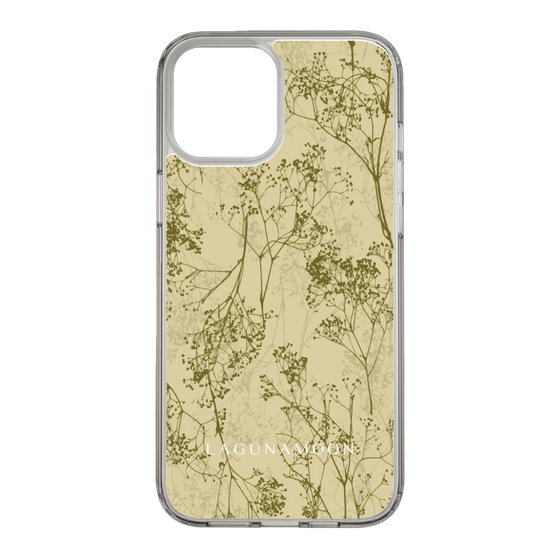 Slim Protection Case［ LAGUNAMOON - Botanical - Yellow ］