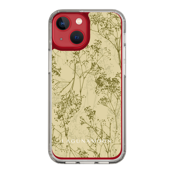 Slim Protection Case［ LAGUNAMOON - Botanical - Yellow ］