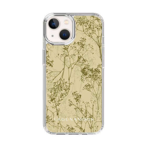 Slim Protection Case［ LAGUNAMOON - Botanical - Yellow ］