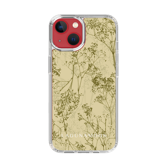 Slim Protection Case［ LAGUNAMOON - Botanical - Yellow ］