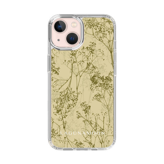 Slim Protection Case［ LAGUNAMOON - Botanical - Yellow ］