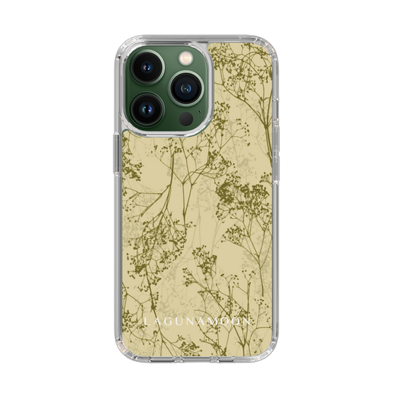 Slim Protection Case［ LAGUNAMOON - Botanical - Yellow ］