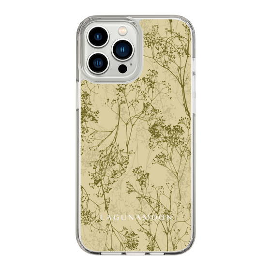 Slim Protection Case［ LAGUNAMOON - Botanical - Yellow ］