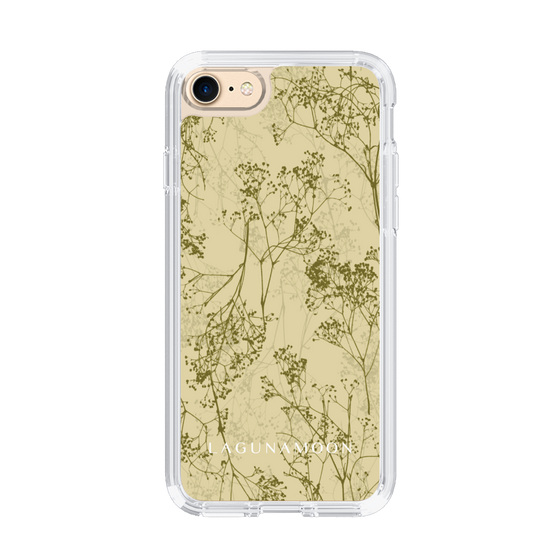 Slim Protection Case［ LAGUNAMOON - Botanical - Yellow ］