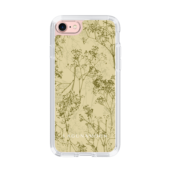 Slim Protection Case［ LAGUNAMOON - Botanical - Yellow ］