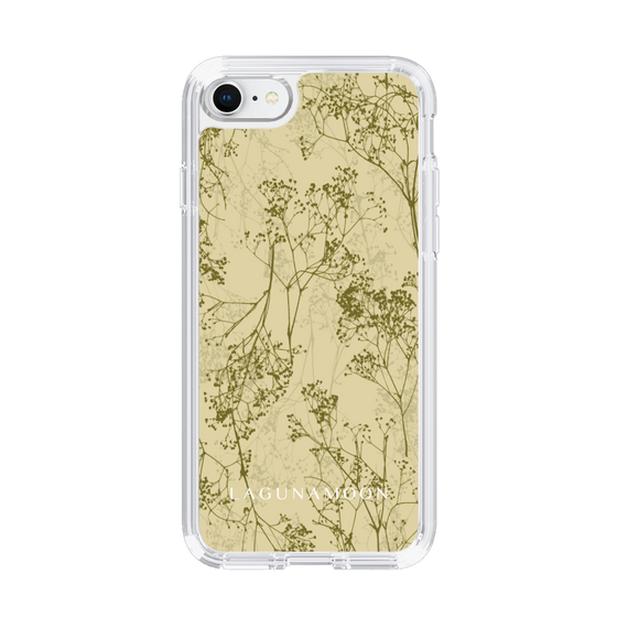 Slim Protection Case［ LAGUNAMOON - Botanical - Yellow ］