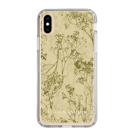 Slim Protection Case［ LAGUNAMOON - Botanical - Yellow ］