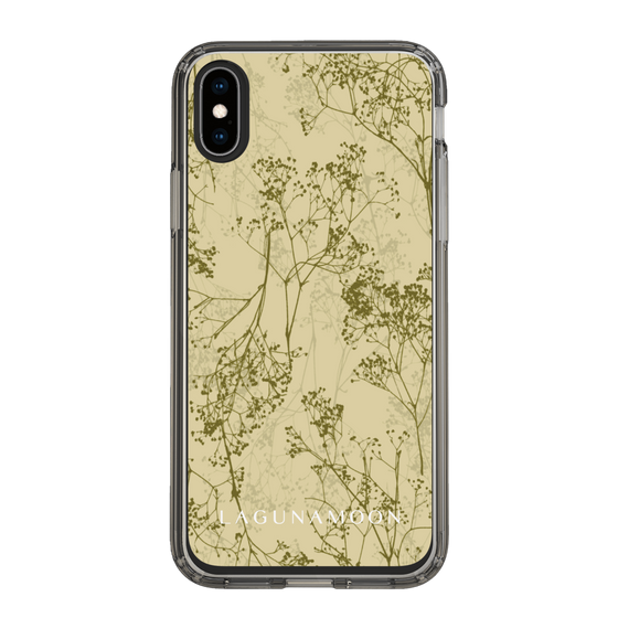Slim Protection Case［ LAGUNAMOON - Botanical - Yellow ］