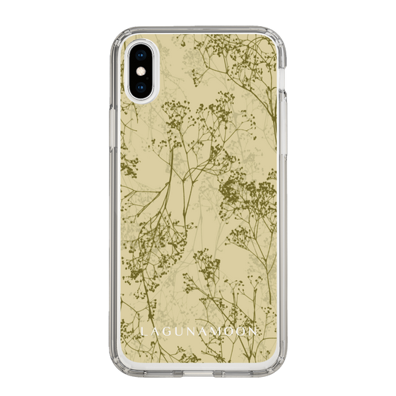 Slim Protection Case［ LAGUNAMOON - Botanical - Yellow ］