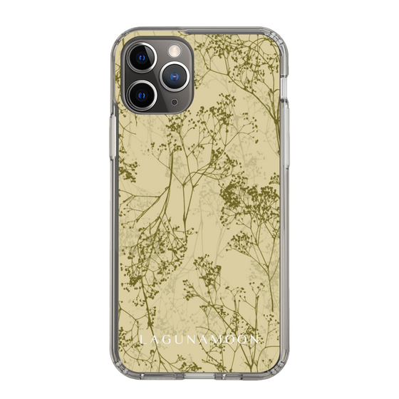 Slim Protection Case［ LAGUNAMOON - Botanical - Yellow ］