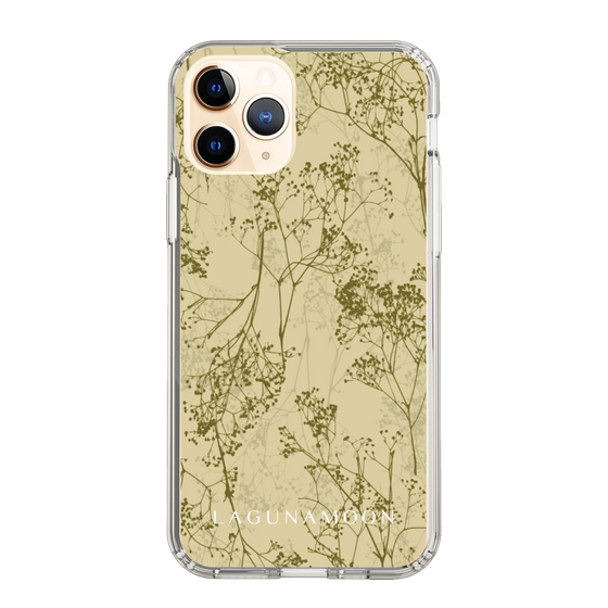 Slim Protection Case［ LAGUNAMOON - Botanical - Yellow ］