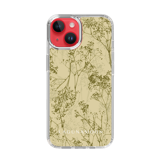 Slim Protection Case［ LAGUNAMOON - Botanical - Yellow ］