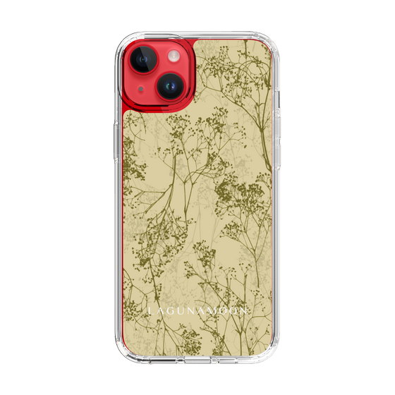 Slim Protection Case［ LAGUNAMOON - Botanical - Yellow ］