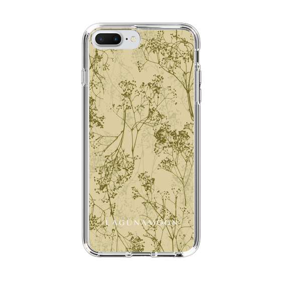 Slim Protection Case［ LAGUNAMOON - Botanical - Yellow ］