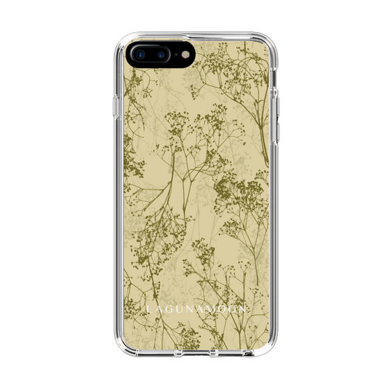 Slim Protection Case［ LAGUNAMOON - Botanical - Yellow ］