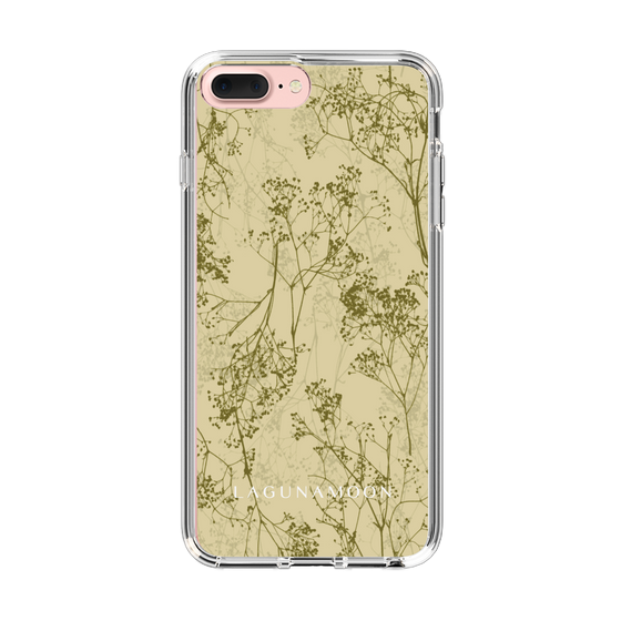 Slim Protection Case［ LAGUNAMOON - Botanical - Yellow ］