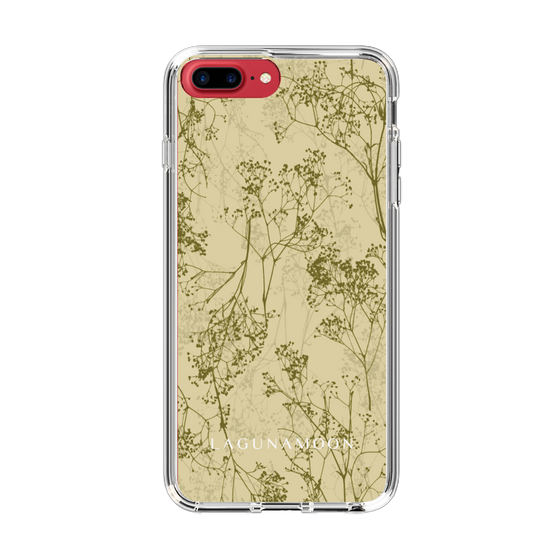 Slim Protection Case［ LAGUNAMOON - Botanical - Yellow ］