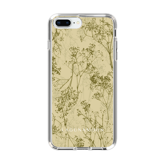 Slim Protection Case［ LAGUNAMOON - Botanical - Yellow ］