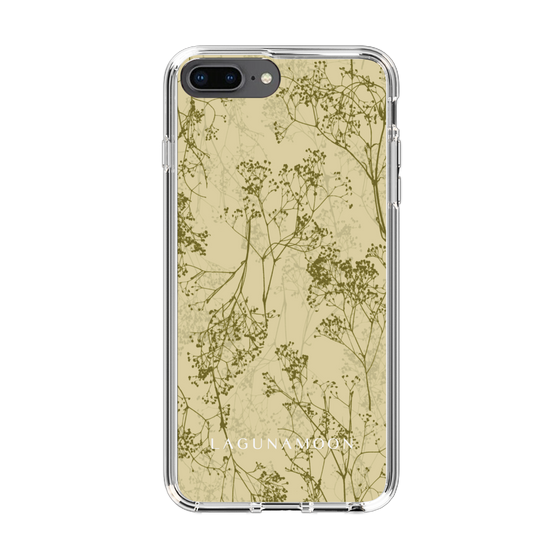 Slim Protection Case［ LAGUNAMOON - Botanical - Yellow ］