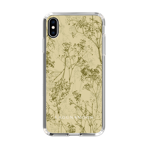 Slim Protection Case［ LAGUNAMOON - Botanical - Yellow ］