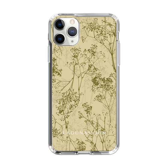 Slim Protection Case［ LAGUNAMOON - Botanical - Yellow ］