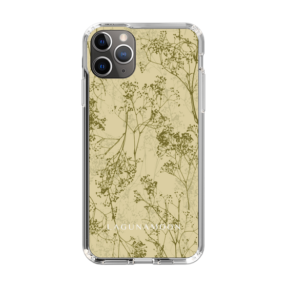 Slim Protection Case［ LAGUNAMOON - Botanical - Yellow ］