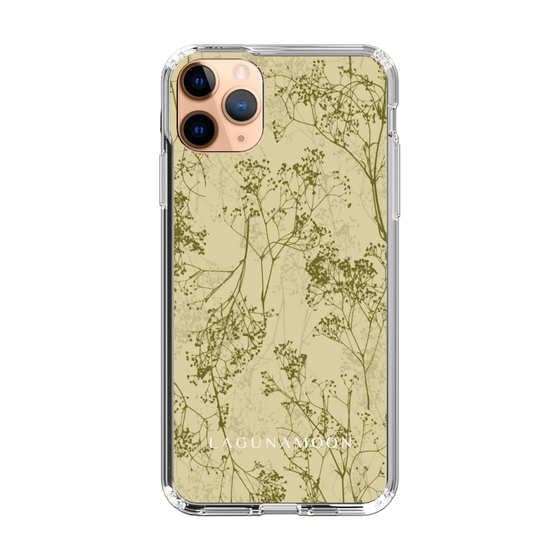 Slim Protection Case［ LAGUNAMOON - Botanical - Yellow ］