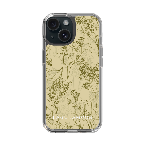 Slim Protection Case［ LAGUNAMOON - Botanical - Yellow ］