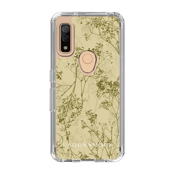 Slim Protection Case［ LAGUNAMOON - Botanical - Yellow ］