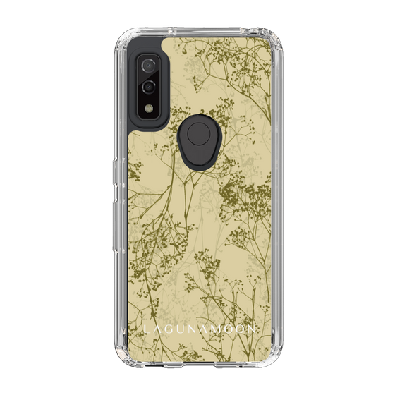Slim Protection Case［ LAGUNAMOON - Botanical - Yellow ］