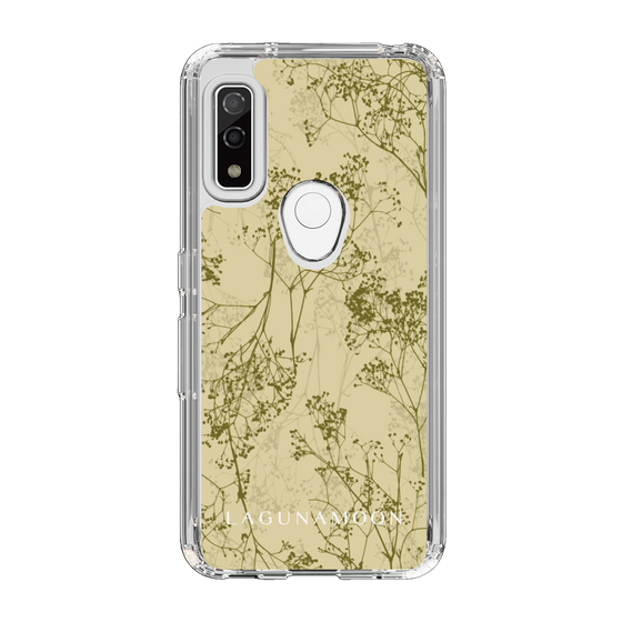 Slim Protection Case［ LAGUNAMOON - Botanical - Yellow ］