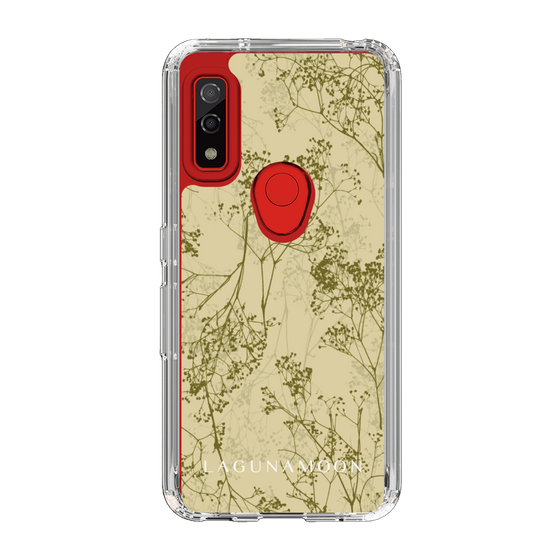 Slim Protection Case［ LAGUNAMOON - Botanical - Yellow ］
