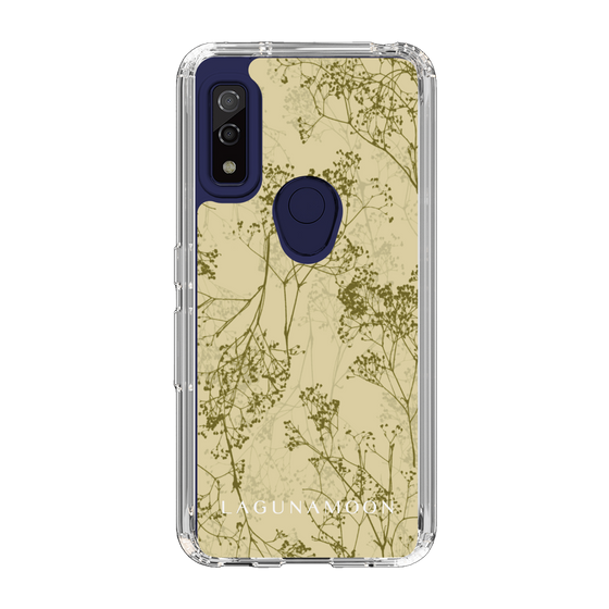 Slim Protection Case［ LAGUNAMOON - Botanical - Yellow ］